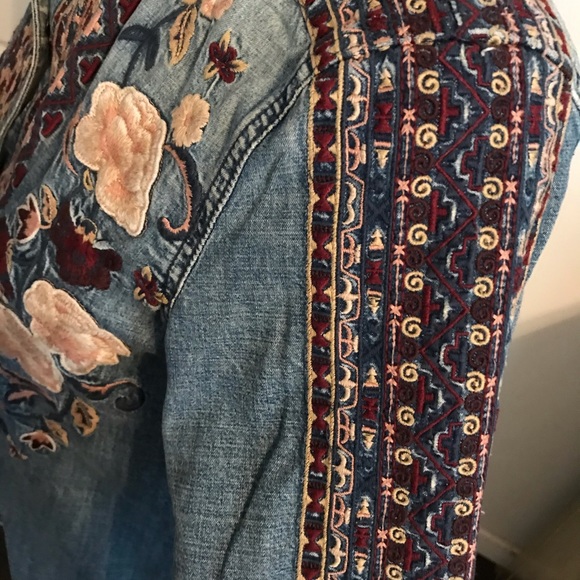 Driftwood Long sleeve Jean shirt embroidered - Picture 3 of 8